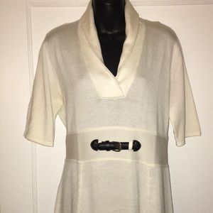 Classic A-line Sweater Dress G1